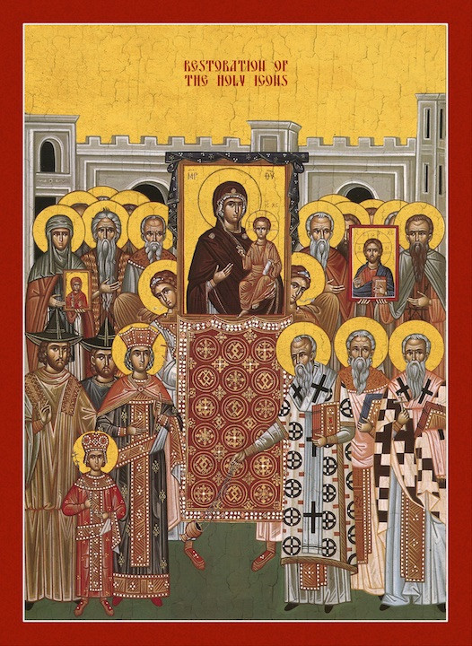 Holy Icon Tibia Icon of the Restoration of Holy Icons