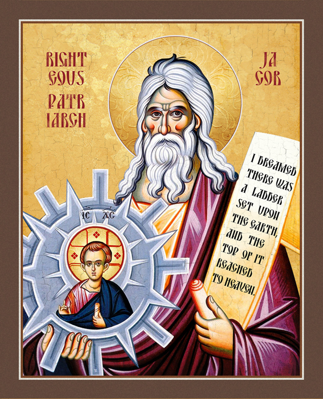 Icon of Righteous Jacob - (12JA1)