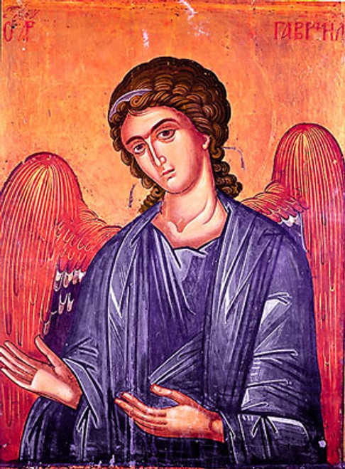 Icon of the Archangel Gabriel, 13th c. Protaton - (1GA15)