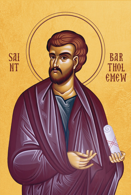 Icon of St. Bartholomew the Apostle (Nathaniel) - Twelve Apostles Series - (1BA31)