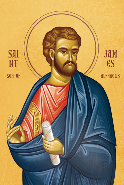 Icon of the Apostle James the son of Alphaeus - Twelve Apostles Series - (1JA12)