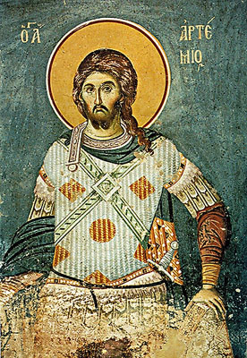 Icon of St. Constantine the Great - 14th c. Panselinos - (1CO21