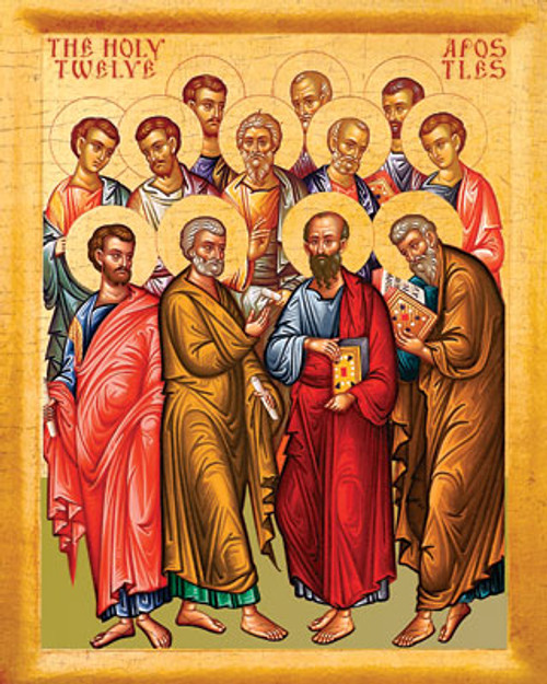 Icon of the Holy Apostles - 20th c. - (1AP10) Icon of the Holy Apostles - 20th c. - (1AP10)