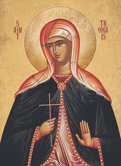 Icon of St. Thomais - 21st c. - (1TH93)