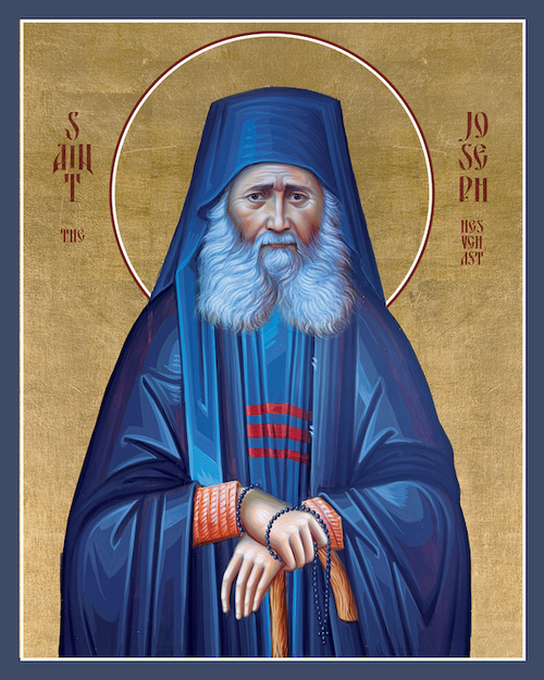 Icon of the St. Joseph the Hesychast - Angelis - (SJO12)