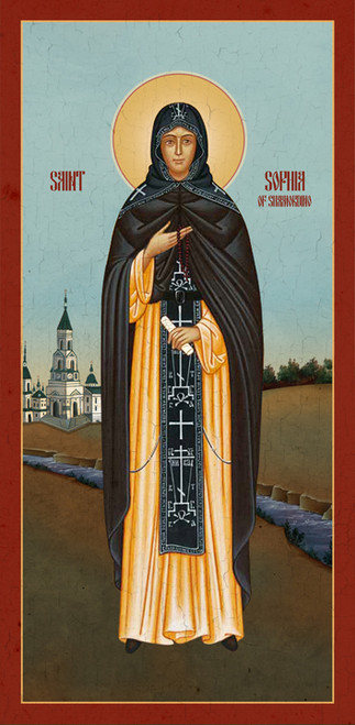 Icon of St. Sophia of Klaisoura - (1SK20)