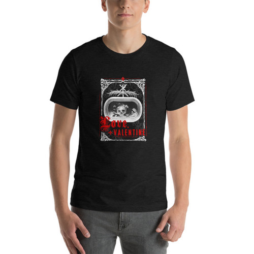 Love, Valentine - Men's T-shirt (dark) - Uncut Mountain Supply