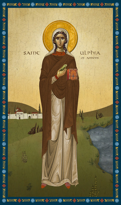 Icon of St. Ulphia of Amiens