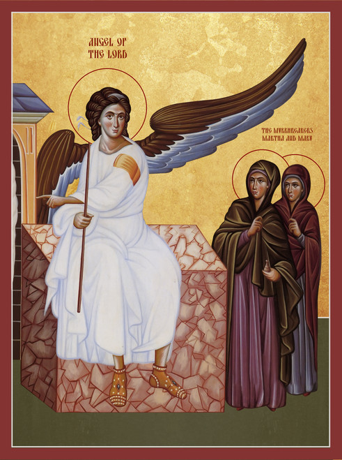 Icon of the Guardian Angel - 20th c. - (1AN19) - Uncut Mountain Supply