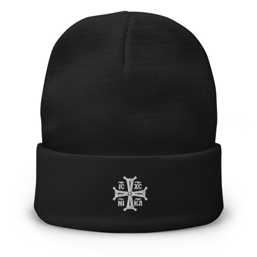 ICXC NIKA - Embroidered Beanie (for men and women)