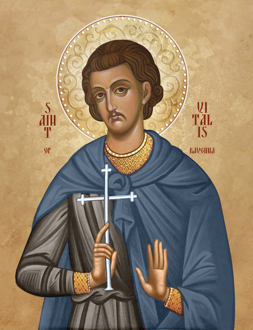 A beautiful icon of St. Vitalis of Milan/Ravenna. A beautiful icon of St. Vitalis of Milan/Ravenna.
