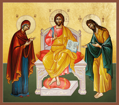 Icon of the Wedding at Cana - 20th. c. - (11P11) - Uncut Mountain