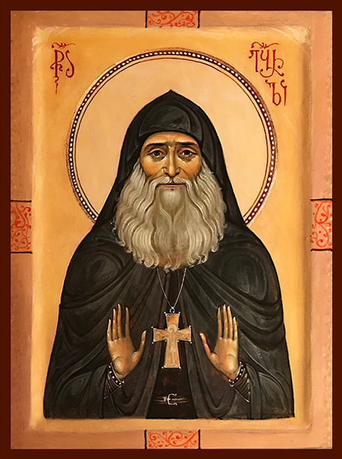 Icon of St. Gabriel of Georgia (Georgian) - (1GA37)