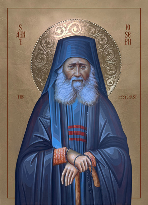 A Beautiful Icon of Saint Joseph the Hesychast.