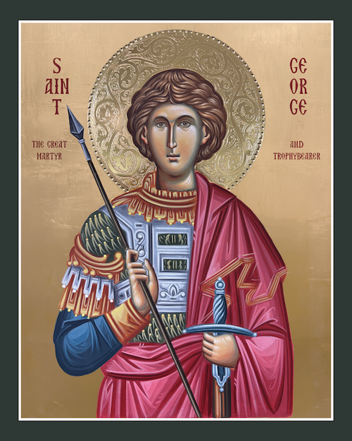 Icon of St. George the Trophy-Bearer - (1GE23)