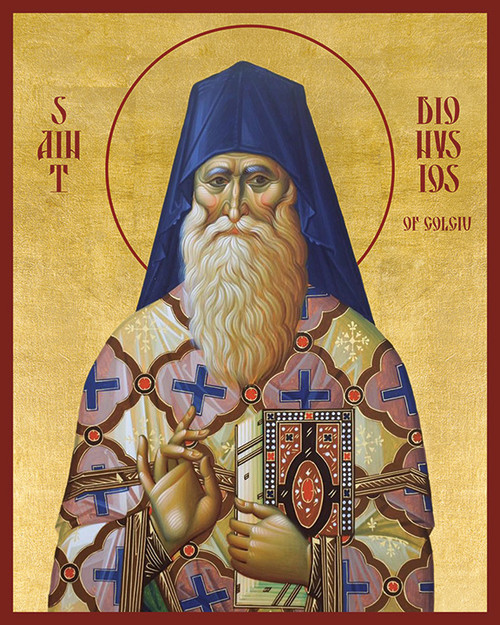 Icon of St. Dionysios of Colciu - 21st c. (1DI11)