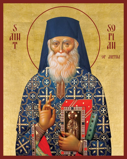 Icon of St. Sofian of Antim  - 21st c. (1SO20)