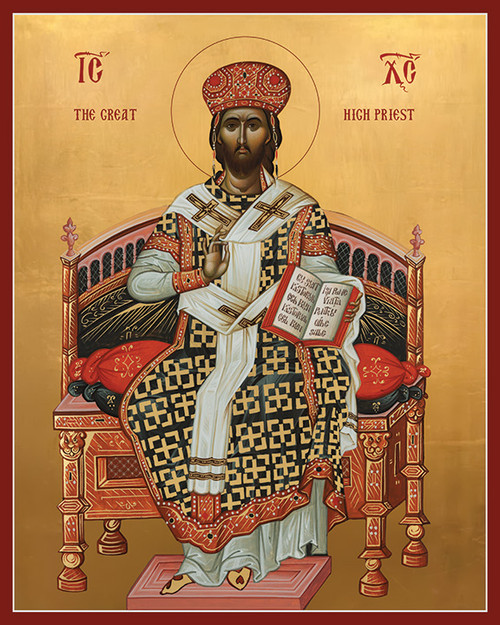 Icon of Christ the High Priest - 21st c. (11J69)