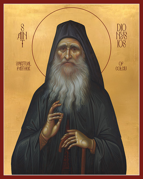Icon of St. Dionysios of Colciu  - 21st c. (1DI21)