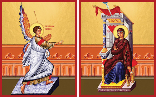 Icon Set: The Annunciation - (12D11)