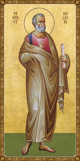 Icon of the Prophet Malachi - 21st c. (1MA96)
