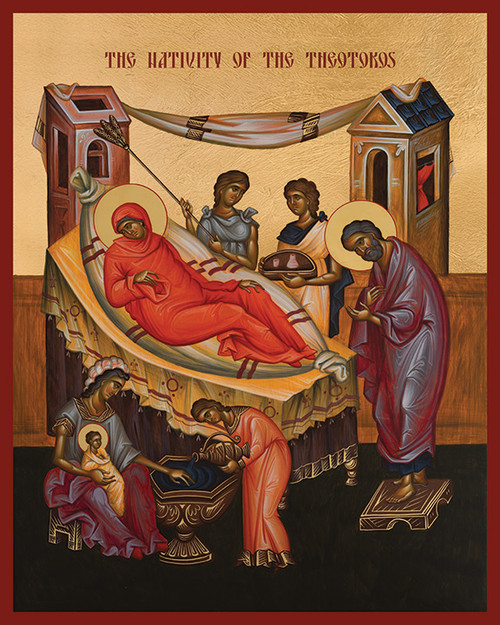 Icon of the Nativity of the Theotokos - 21st c. - 12B21