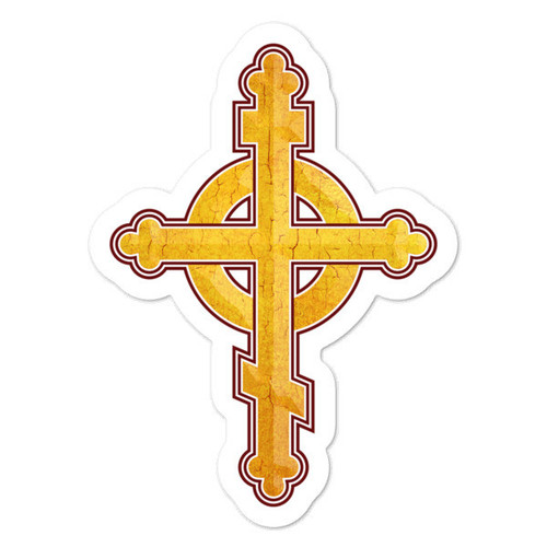 Cross of Christendom Sticker