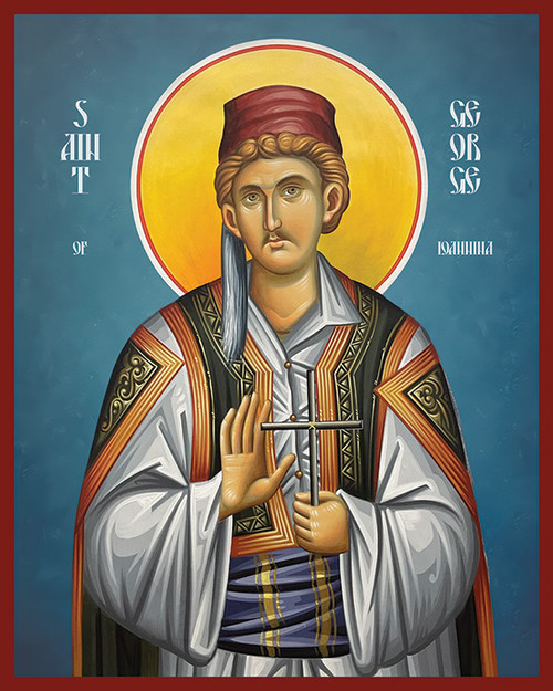 Icon of St. George of Ioannina  - (1GE80)