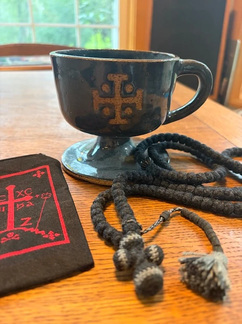 Ceramic Orthodox Mug  – Cobalt - ORTMUG