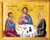 Icon of the Supper at Emmaus - 20th c. - (11L07)