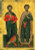Icon of Ss. Theodore Stratilatis & Theodore Tyron - (1TH19)