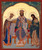 Icon of the Deisis - 20th c. Ellwood City - (11Z21) Icon of the Deisis - 20th c. Ellwood City - (11Z21)