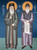Icon of Sts. Porphyrios & Paisios the Athonite (1NC14)