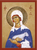 Icon of St. Agnes of Rome - 20th c. - (1AG15)