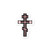 Black Red and White Russian 3 Bar Cross Black Red and White Russian 3 Bar Cross