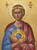 A beautiful icon of Saint Hallvard.