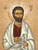 A beautiful icon of Saint Matthias. A beautiful icon of Saint Matthias.