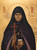 A beautiful icon of Blessed Makrina of Portaria. (English)