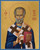 Icon of St. Nicholas the Wonderworker - 20th c. (1NI79)