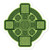 Celtic Knot Cross Sticker