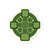 Celtic Knot Cross Sticker