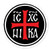 Rugged Red Black and White ICXC NIKA Sticker