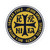 Holy Mountain (Athos) with Cross (Black/Yellow) Bubble-free stickers