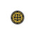 Holy Mountain (Athos) with Cross (Black/Yellow) Bubble-free stickers