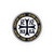 Holy Mountain (Athos) with Cross (Black/White) Bubble-free stickers