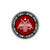 Holy Mountain (Athos) with Double-headed Eagle (Red) Bubble-free stickers