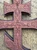 Small Wood Cut Russian Wall Cross - WC42