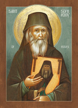 A Beautiful Icon of Saint Sophrony of Essex.