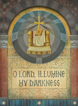 O Lord, Illumine My Darkness Plaque.