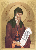 A beautiful Icon of St. Isaac the Confessor of Dalmatia